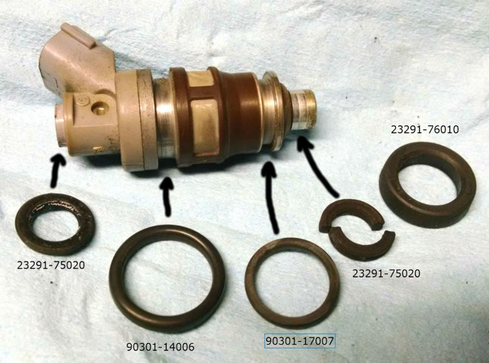 САЛЬНИК ФОРСУНКИ STONE JF16067