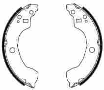 КОЛОДКИ ТОРМОЗНЫЕ БАРАБАННЫЕ PARAUT N283277