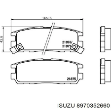 КОЛОДКИ ТОРМОЗНЫЕ ДИСКОВЫЕ IXAT X3P0108