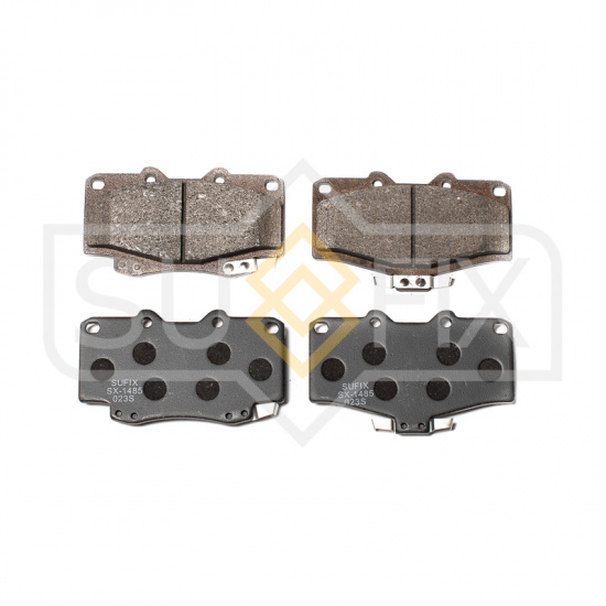 КОЛОДКИ ТОРМОЗНЫЕ ДИСКОВЫЕ SUFIX SX1485