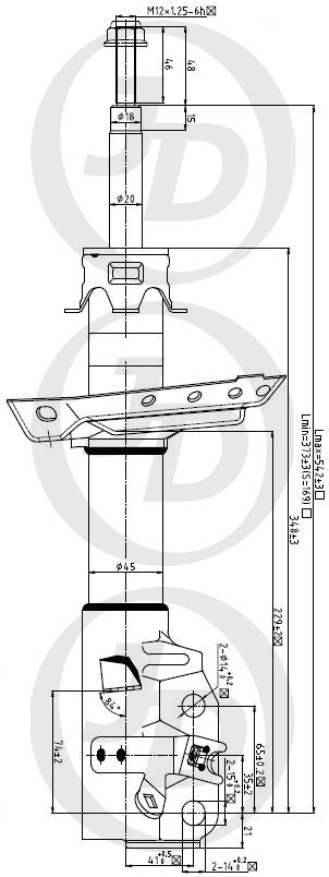 СТОЙКА ГАЗОМАСЛЯНАЯ JD JAS0536