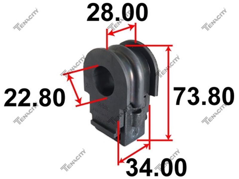 ВТУЛКА СТАБИЛИЗАТОРА TENACITY ASBNI1037