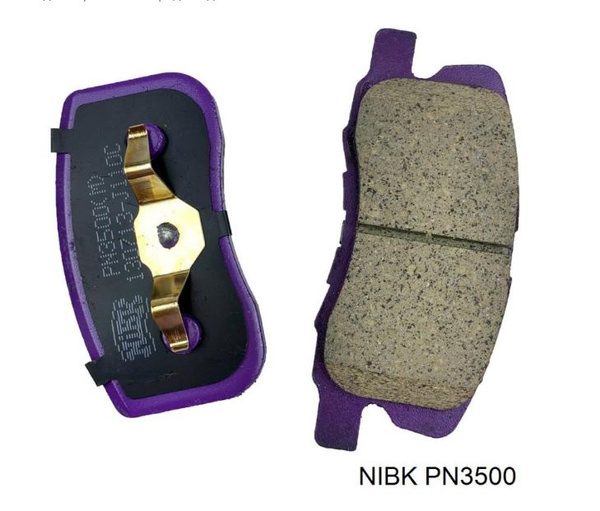 КОЛОДКИ ТОРМОЗНЫЕ ДИСКОВЫЕ NIBK PN3500