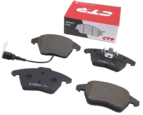 КОЛОДКИ ТОРМОЗНЫЕ ДИСКОВЫЕ CTR GK1234