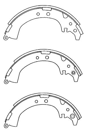 КОЛОДКИ ТОРМОЗНЫЕ БАРАБАННЫЕ IXAT X3S0017