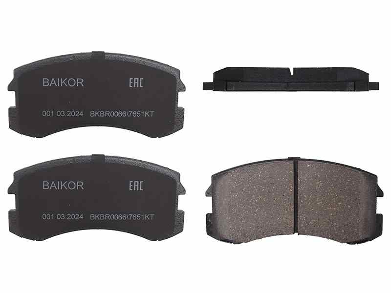 КОЛОДКИ ТОРМОЗНЫЕ ДИСКОВЫЕ BAIKOR BKBR0066