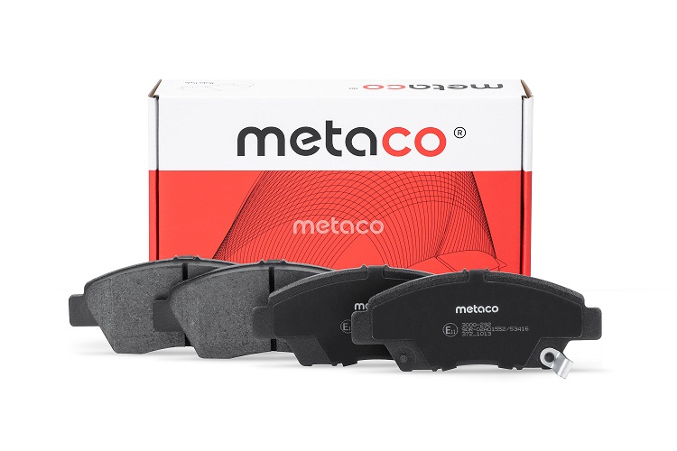 КОЛОДКИ ТОРМОЗНЫЕ ДИСКОВЫЕ METACO 3000292
