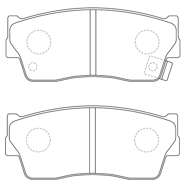 КОЛОДКИ ТОРМОЗНЫЕ ДИСКОВЫЕ TOKICO RN270M