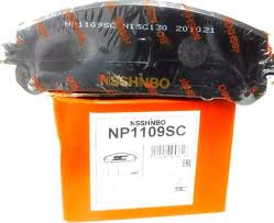 КОЛОДКИ ТОРМОЗНЫЕ ДИСКОВЫЕ NISSHINBO NP1109SC