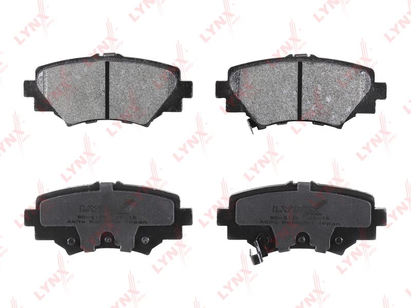 КОЛОДКИ ТОРМОЗНЫЕ ДИСКОВЫЕ LYNXauto BD5129