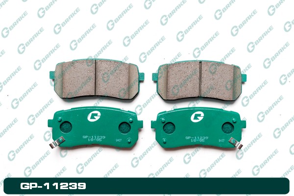 КОЛОДКИ ТОРМОЗНЫЕ ДИСКОВЫЕ G-BRAKE GP11239