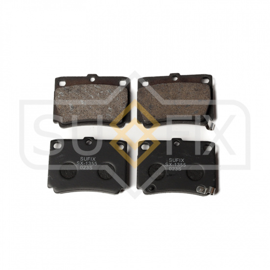 КОЛОДКИ ТОРМОЗНЫЕ ДИСКОВЫЕ SUFIX SX1355