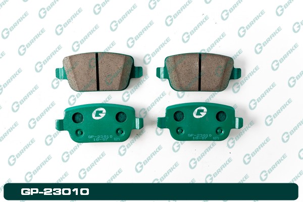 КОЛОДКИ ТОРМОЗНЫЕ ДИСКОВЫЕ G-BRAKE GP23010