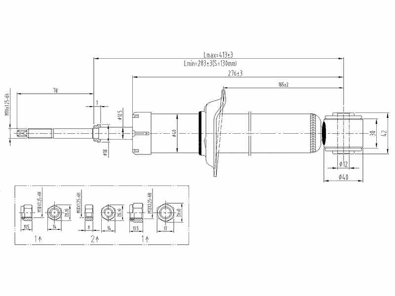 СТОЙКА ГАЗОМАСЛЯНАЯ SAT ST562105M425
