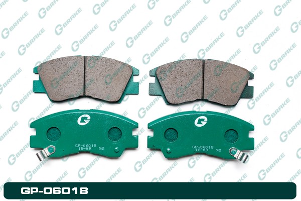 КОЛОДКИ ТОРМОЗНЫЕ ДИСКОВЫЕ G-BRAKE GP06018