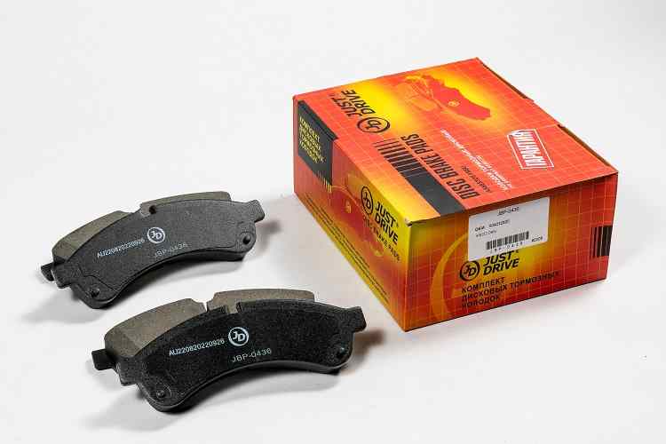 КОЛОДКИ ТОРМОЗНЫЕ ДИСКОВЫЕ JD JBP0436
