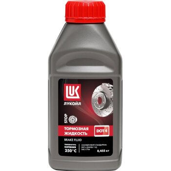 ЖИДКОСТЬ ТОРМОЗНАЯ LUKOIL 1339420 DOT4 0,45 л.
