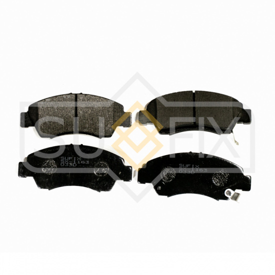 КОЛОДКИ ТОРМОЗНЫЕ ДИСКОВЫЕ SUFIX SX1163