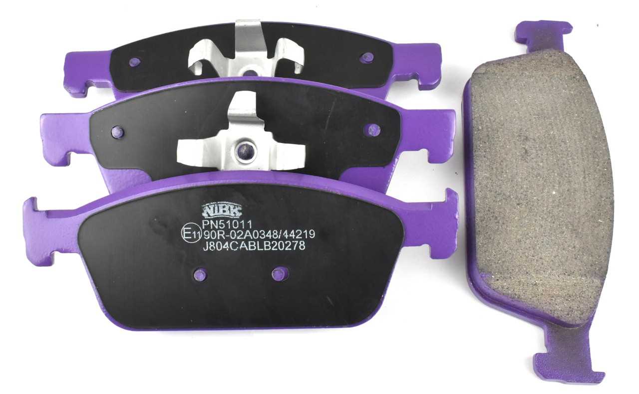 КОЛОДКИ ТОРМОЗНЫЕ ДИСКОВЫЕ NIBK PN51011