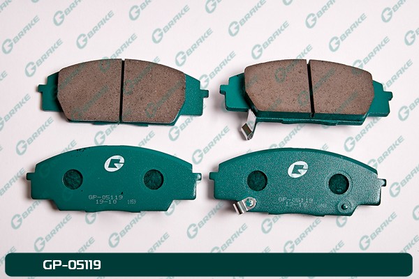 КОЛОДКИ ТОРМОЗНЫЕ ДИСКОВЫЕ G-BRAKE GP05119