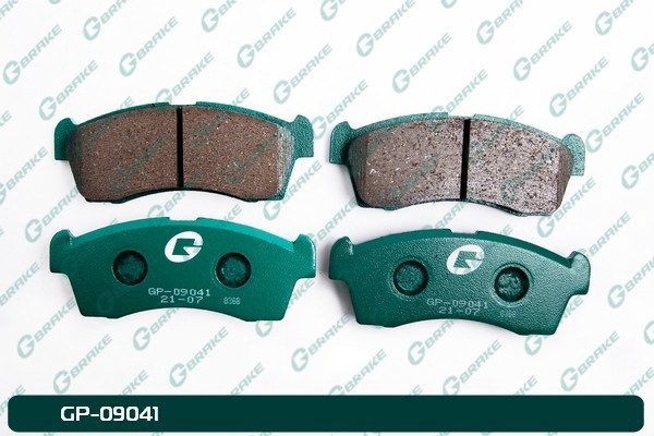 КОЛОДКИ ТОРМОЗНЫЕ ДИСКОВЫЕ G-BRAKE GP09041