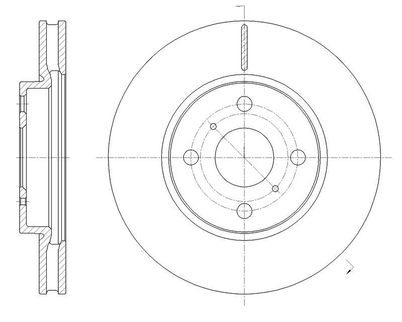 ДИСК ТОРМОЗНОЙ G-BRAKE GR20597