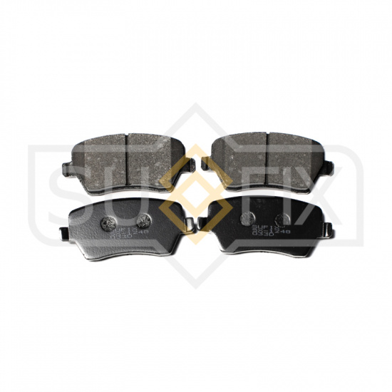 КОЛОДКИ ТОРМОЗНЫЕ ДИСКОВЫЕ SUFIX SX1248