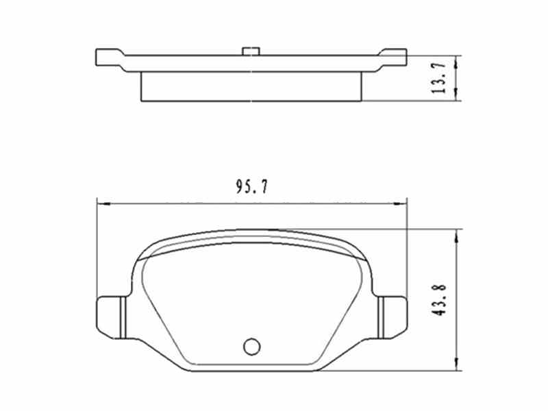 КОЛОДКИ ТОРМОЗНЫЕ ДИСКОВЫЕ G-BRAKE GP21021