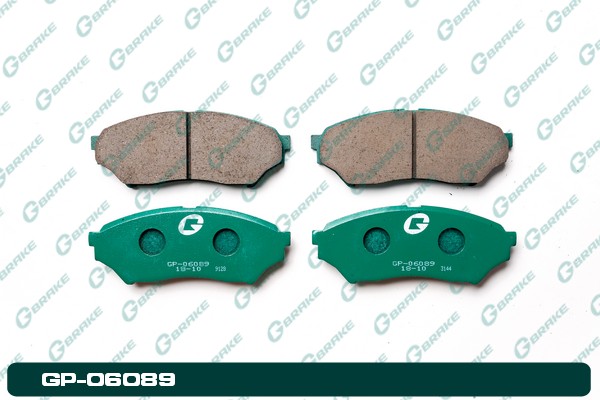 КОЛОДКИ ТОРМОЗНЫЕ ДИСКОВЫЕ G-BRAKE GP06089