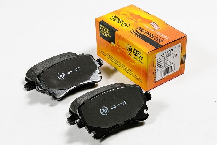 КОЛОДКИ ТОРМОЗНЫЕ ДИСКОВЫЕ JD JBP0320
