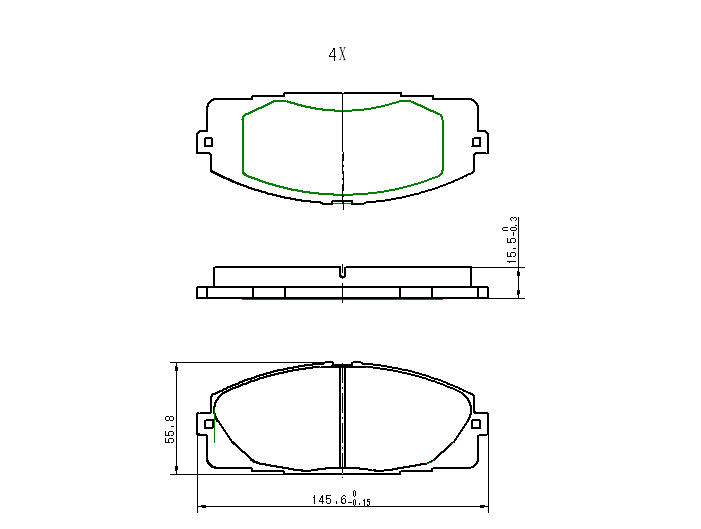 КОЛОДКИ ТОРМОЗНЫЕ ДИСКОВЫЕ JD JBP0239
