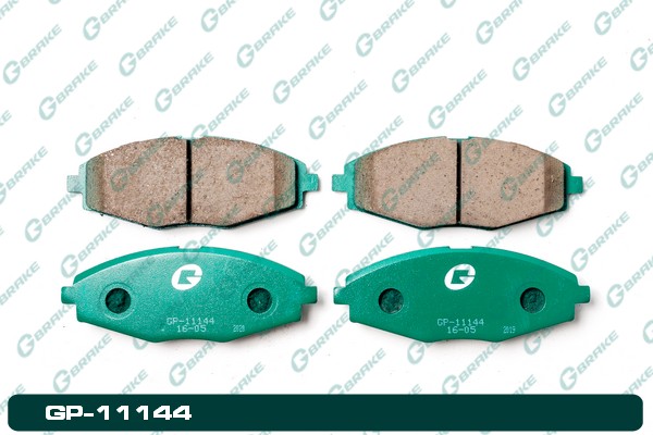 КОЛОДКИ ТОРМОЗНЫЕ ДИСКОВЫЕ G-BRAKE GP11144