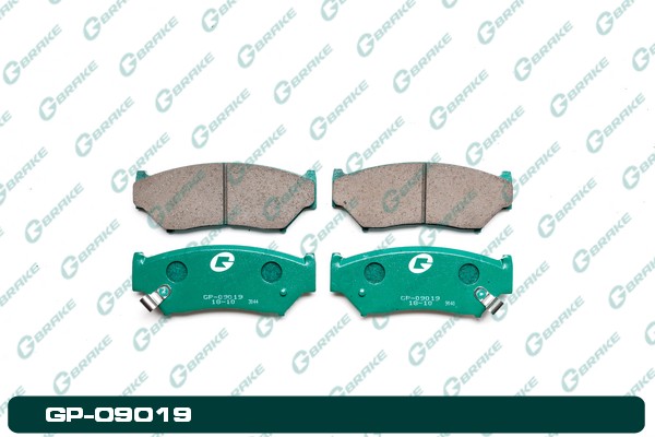 КОЛОДКИ ТОРМОЗНЫЕ ДИСКОВЫЕ G-BRAKE GP09019