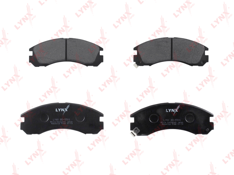 КОЛОДКИ ТОРМОЗНЫЕ ДИСКОВЫЕ LYNXauto BD5501
