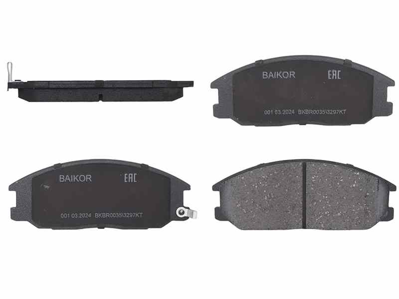 КОЛОДКИ ТОРМОЗНЫЕ ДИСКОВЫЕ BAIKOR BKBR0035