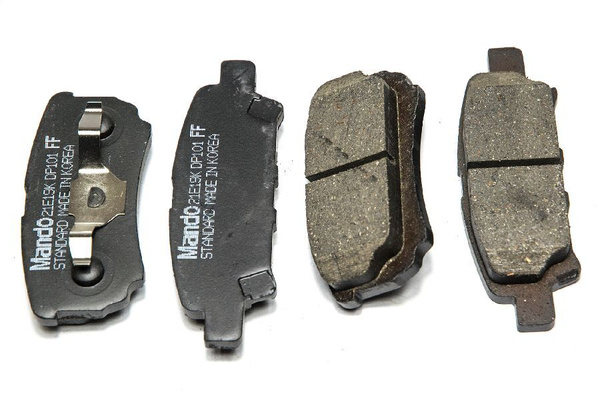 КОЛОДКИ ТОРМОЗНЫЕ ДИСКОВЫЕ MANDO MPM07