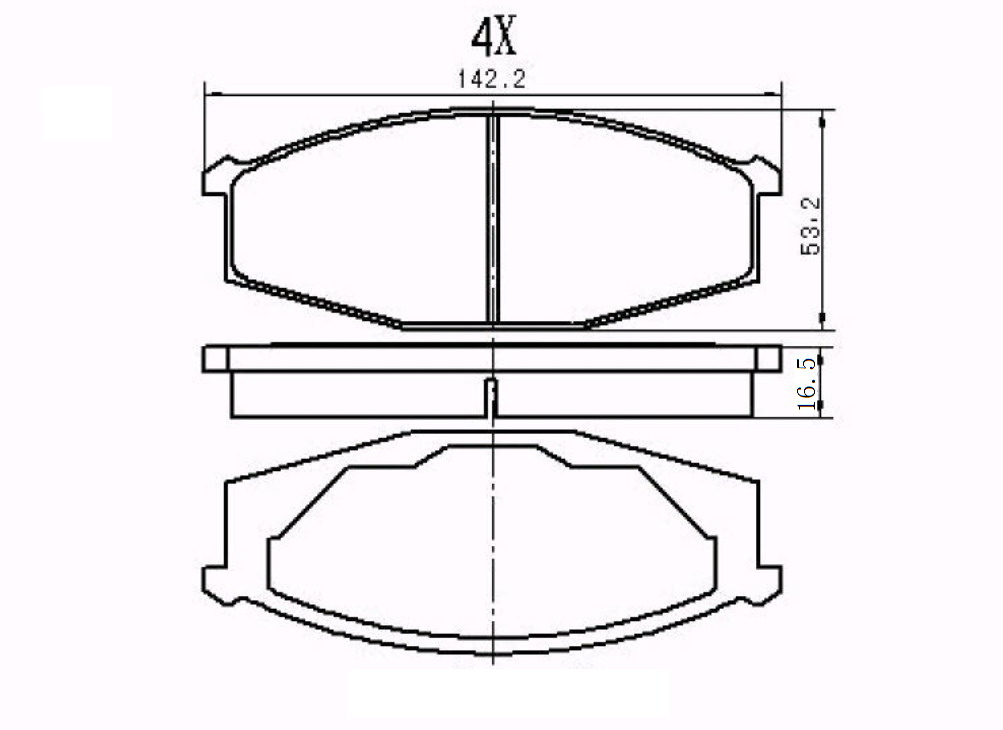 КОЛОДКИ ТОРМОЗНЫЕ ДИСКОВЫЕ JD JBP0192